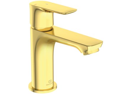 Ideal Standard Connect Air - Umyvadlová baterie SLIM s BlueStart bez odtokové garnitury, kartáčovaná zlatá A7011A2
