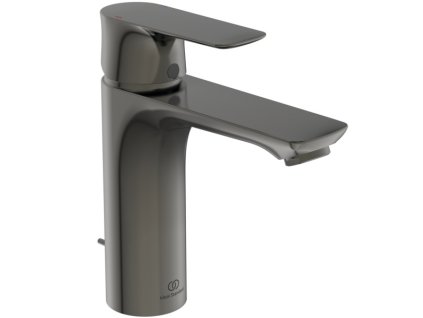 Ideal Standard Connect Air - Umyvadlová baterie Grande s odtokovou garniturou, magnetově šedá A7053A5