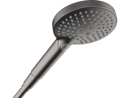 Hansgrohe Raindance Select S Ruční sprcha 120 3jet PowderRain, kartáčovaný černý chrom 26014340