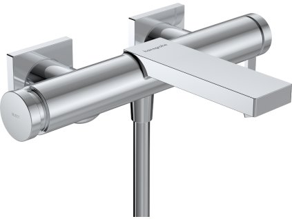 Hansgrohe Tecturis E Páková vanová baterie na stěnu, chrom 73420000