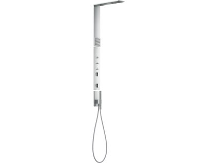 AXOR ShowerComposition sprchový panel s termostatem, horní sprcha 110/220 1jet a šíjová sprcha, chrom 12595000