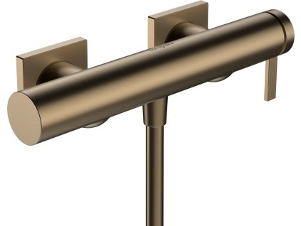 Hansgrohe Tecturis E Páková sprchová baterie na stěnu, kartáčovaný bronz 73620140