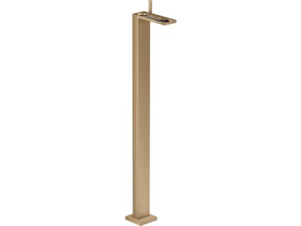 AXOR MyEdition páková umyvadlová baterie volně stojící na podlaze s odtokovou soupravou Push-Open bez destičky, kartáčovaný bronz 47042140