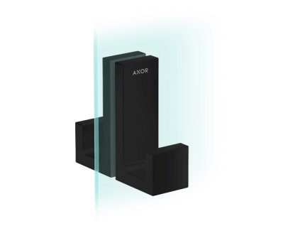 AXOR Universal Rectangular rukojeť dveří sprchy, matná černá 42639670