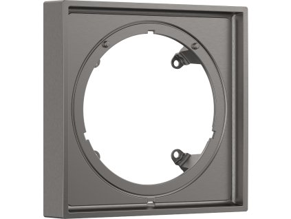 Hansgrohe Prodloužovací rozeta 22 mm, kartáčovaný černý chrom 13617340