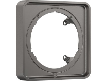 Hansgrohe Prodloužovací rozeta 22 mm, kartáčovaný černý chrom 13618340