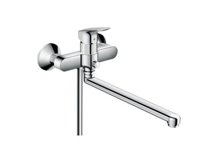 Hansgrohe Logis Páková vanová baterie s prodlouženým výtokem, chrom 71402000