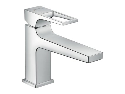 Hansgrohe Metropol Umyvadlová baterie 100 s třmenovou pákou a odtokovou soupravou Push-Open, chrom 74502000