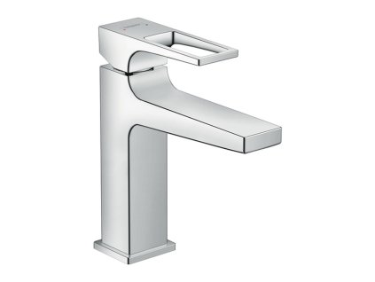 Hansgrohe Metropol Umyvadlová baterie 110 s třmenovou pákou a odtokovou soupravou Push-Open, chrom 74507000