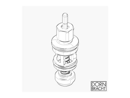 Dornbracht - Prepínač pre podomietkovú batériu, 9021340810090