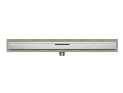 Sprchový žlab SteelOne – nerez, 1000 mm, instalace do prostoru