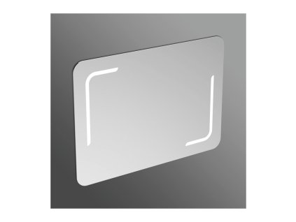Ideal Standard Mirror & Light - Zrcadlo s LED osvětlením a ambientním podsvícením 800x700 mm, T3351BH