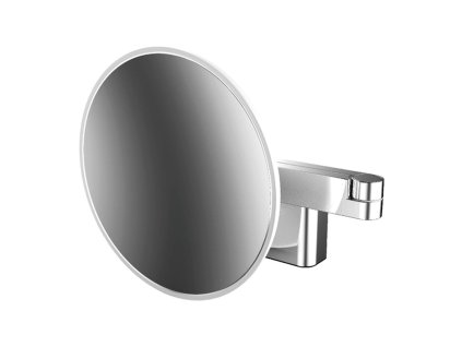 Emco Cosmetic mirrors Evo - Holící a kosmetické zrcadlo LED, 2 otočná ramena, 5 násobné zvětšení, chrom 109508035