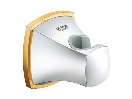GROHE Grandera - Nástěnný držák sprchy, chrom / zlatá 27969IG0
