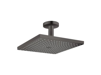 Hansgrohe Raindance E horní sprcha 300 1jet s přívodem od stropu, kartáčovaný černý chrom 26250340