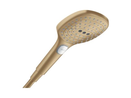 Hansgrohe Raindance Select E 120 ruční sprcha  3jet, kartáčovaný bronz 26520140