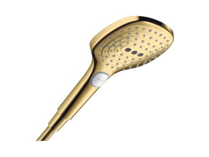 Hansgrohe Raindance Select E 120 ruční sprcha  3jet, leštěný vzhled zlata 26520990