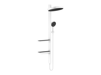 Hansgrohe Rainfinity Showerpipe 360 1jet s podomítkovou instalací, matná bílá 26842700