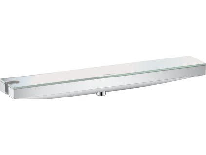 Hansgrohe Rainfinity Přípojka hadice Porter 500 se sprchovým držákem a poličkou do sprchy vlevo, chrom 26843000