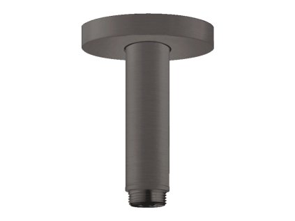 Hansgrohe přívod od stropu S 10 cm, kartáčovaný černý chrom 27393340