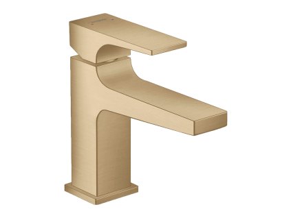 Hansgrohe Metropol Baterie 100 s plnou pákou, pro umývátka, s odtokovou soupravou Push-Open, kartáčovaný bronz 32500140
