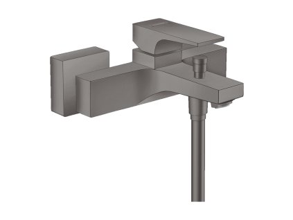 Hansgrohe Metropol Vanová baterie na stěnu s plnou pákou, kartáčovaný černý chrom 32540340