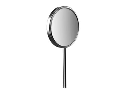 Emco Cosmetic mirrors Pure - Kulaté ruční zrcadlo, Ø 152 mm, 5 násobné zvětšování, chrom 109400133