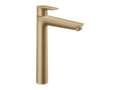 Hansgrohe Talis E Páková umyvadlová baterie 240 s odtokovou soupravou s táhlem, kartáčovaný bronz 71716140