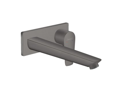 Hansgrohe Talis E Páková umyvadlová baterie pod omítku, s výtokem 22,5 cm, kartáčovaný černý chrom 71734340