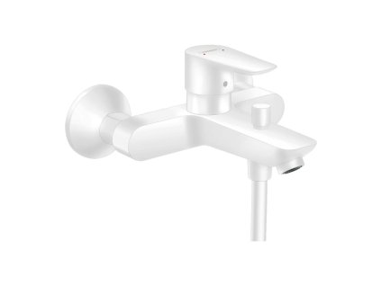 Hansgrohe Talis E Páková vanová baterie na stěnu, matná bílá 71740700