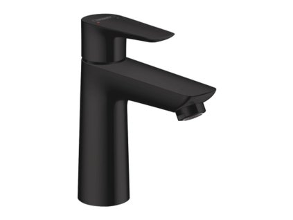 Hansgrohe Talis E Páková umyvadlová baterie 110 bez odtokové soupravy, matná černá 71712670
