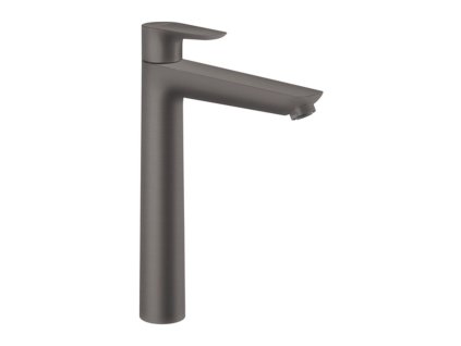 Hansgrohe Talis E Páková umyvadlová baterie 240 bez odtokové soupravy, kartáčovaný černý chrom 71717340