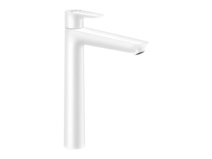 Hansgrohe Talis E Páková umyvadlová baterie 240 bez odtokové soupravy, matná bílá 71717700