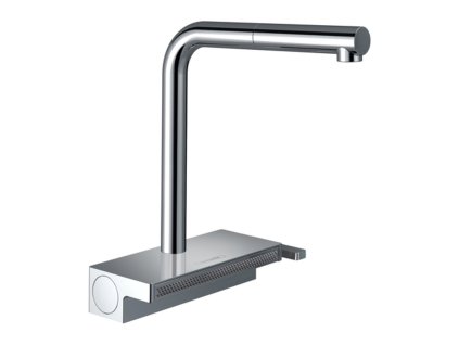 Hansgrohe Aquno Select M81 kuchyňská páková baterie 250,vytažitelný výtok, 2 jet, chrom 73836000