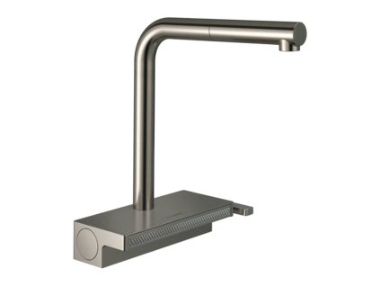 Hansgrohe Aquno Select M81 kuchyňská páková baterie 250,vytažitelný výtok, 2 jet, vzhled nerezu 73836800