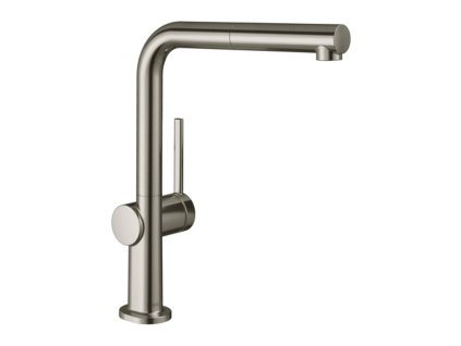 Hansgrohe Talis M54 kuchyňská páková baterie 270, vytahovatelný výtok, 1jet, sBox, vzhled nerezu 72809800