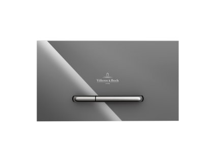 Villeroy & Boch ViConnect - Ovládací tlačítko k WC 300G, lesklé šedé sklo 922160RA