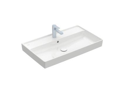 Villeroy & Boch Collaro - Umyvadlo na skříňku 800x470 mm, s přepadem, alpská bílá 4A338001