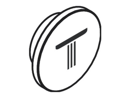 AXOR Symbol horní sprcha Rain malý termostatický modul Select, chrom 93663000