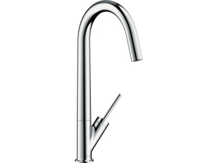 AXOR Starck Páková kuchyňská baterie 300 s otočným výtokem EcoSmart, chrom 12801000