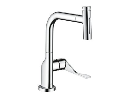 AXOR Citterio Kuchyňská páková baterie Select 230 2 jet s vytahovatelnou sprškou, chrom 39863000