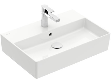 Villeroy & Boch Memento 2.0 - Umyvadlo 600x420 mm, broušené, s přepadem, alpská bílá 4A226G01
