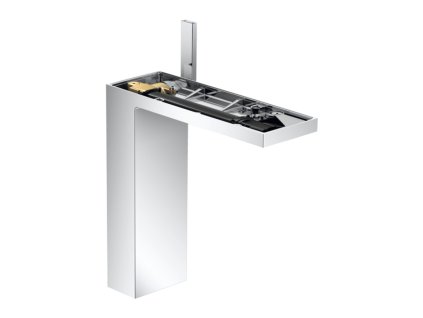 AXOR MyEdition páková umyvadlová baterie 230 pro umyvadlové mísy s odtokovou soupravou Push-Open bez destičky, chrom 47022000