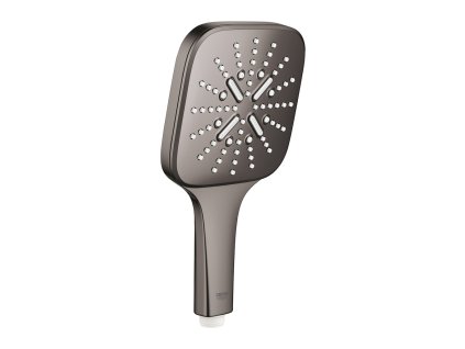 GROHE Rainshower SmartActive 130 Cube - Ruční sprcha 3 proudy, hard Graphite 26582A00