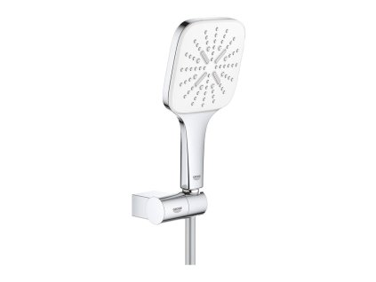 GROHE Rainshower SmartActive 130 Cube - Set pro upevnění na zeď se 3 proudy, měsíční bílá 26588LS0