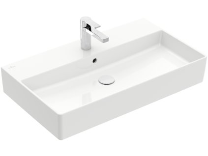 Villeroy & Boch Memento 2.0 - Umyvadlo 800x470 mm, s přepadem, alpská bílá 4A228001