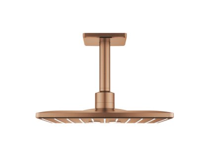 GROHE Rainshower SmartActive 310 Cube - Set hlavové sprchy se 2 režimy proudu, kartáčovaný Warm Sunset 26481DL0