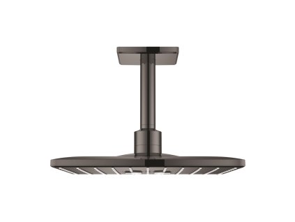 GROHE Rainshower SmartActive 310 Cube - Set hlavové sprchy se 2 režimy proudu, hard Graphite 26481A00