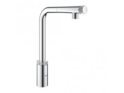 Grohe Minta SmartControl - Dřezová baterie s technologií SmartControl, výsuvná sprcha, chrom 31613000