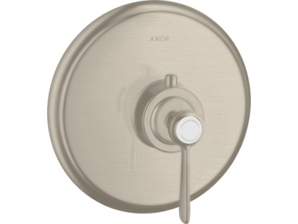 AXOR Montreux Termostat s podomítkovou instalací s páčkovou rukojetí, kartáčovaný nikl 16823820